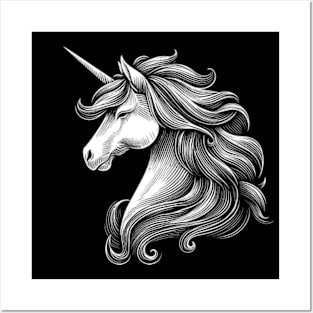 Magical Unicorn Posters and Art